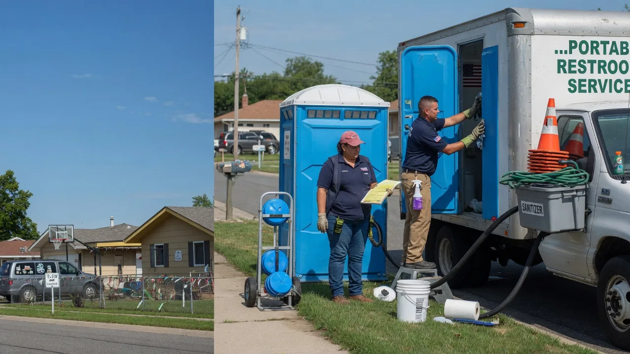 Portable Toilet Rental in Thompson, ND near me